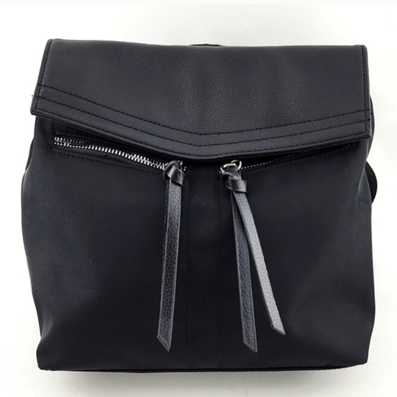 Botkier Trigger Backpack Black Nylon Multi Functional Adjustable Shoulder Straps - Picture 2 of 15